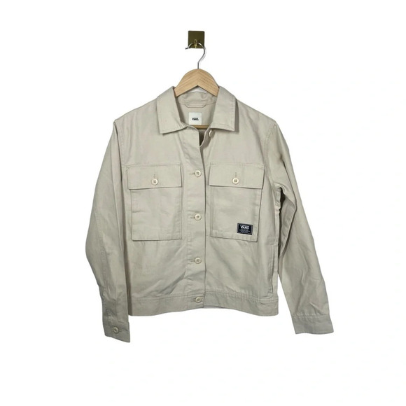 Vans Women’s Clark Chore Jacket in Sandshell Size XS - Picture 7 of 15